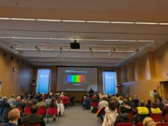 Aspecto general de la sala donde tuvo lugar la ponencia de Enrique Pérez Montero