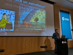 Enrique Pérez Montero explica qué hace un astrofísico