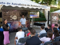 Localizando el Instituto de Astrofísica de Andalucía en Granada